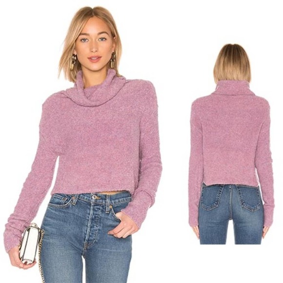 Free People Sweaters - Free People Stormy Pullover Sweater Purple Large